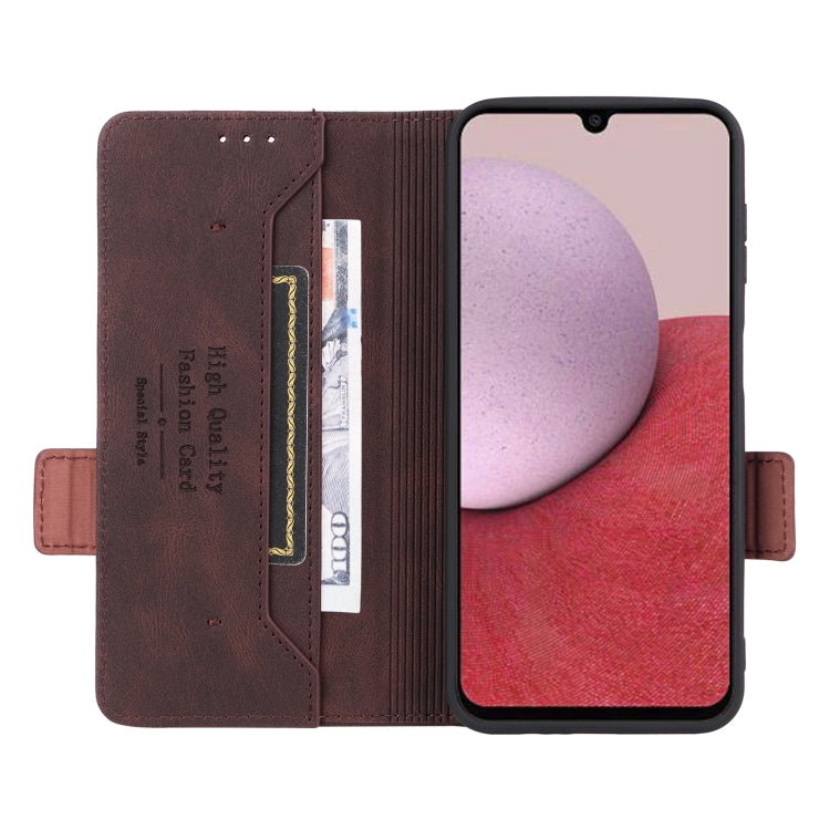 For Samsung Galaxy A14 5G Magnetic Clasp Leather Phone Case