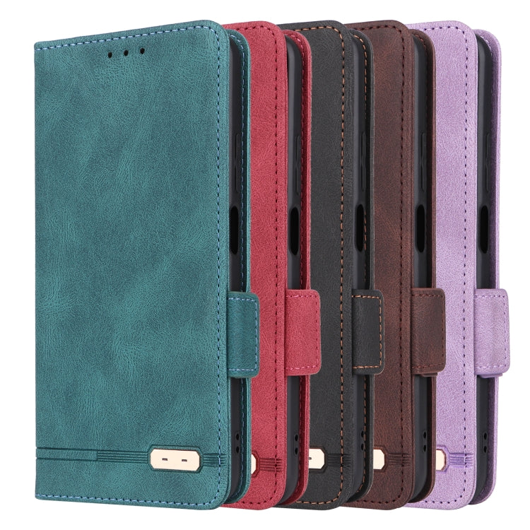 For Sharp Aquos Wish SHG06 Magnetic Clasp Leather Phone Case