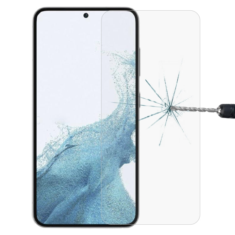 For Samsung Galaxy S23 5G 0.26mm 9H 2.5D Tempered Glass Film, Fingerprint Unlocking Is Not Supported