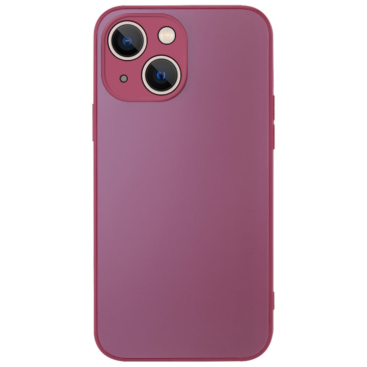 For iPhone 14 AG Frosted Sweatproof Shockproof Phone Case