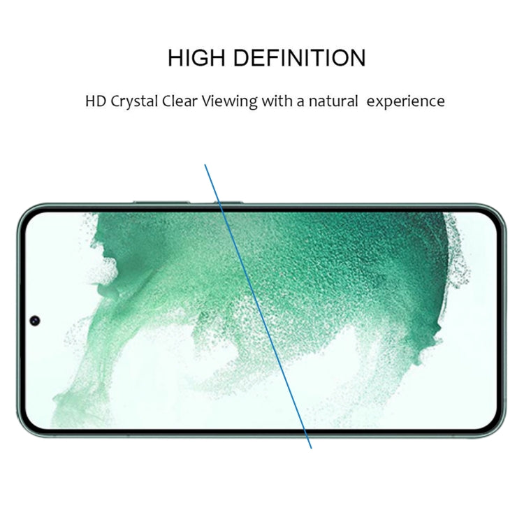 For Samsung Galaxy S23+ 5G 25pcs 3D Curved Edge Full Screen Edge Glue Tempered Glass Film