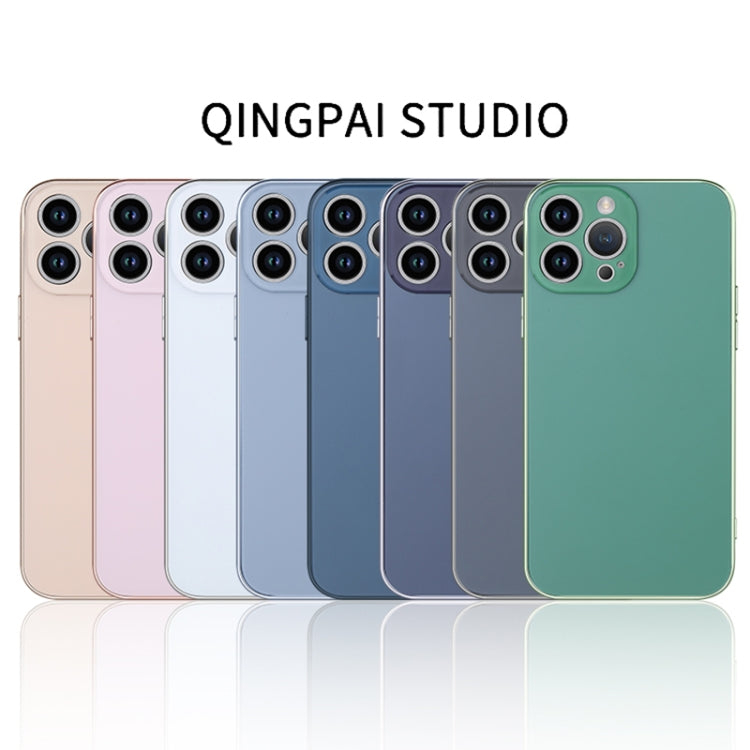 For iPhone 14 Pro Max Electroplating AG Frosted Phone Case