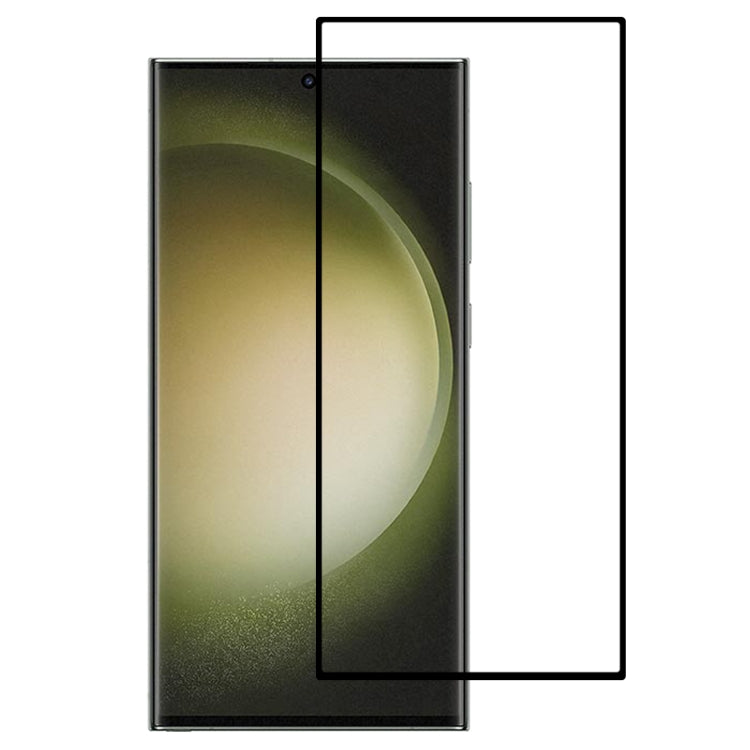 For Samsung Galaxy S23 Ultra 5G 3D Curved Edge Full Screen Full Glue Tempered Glass Film