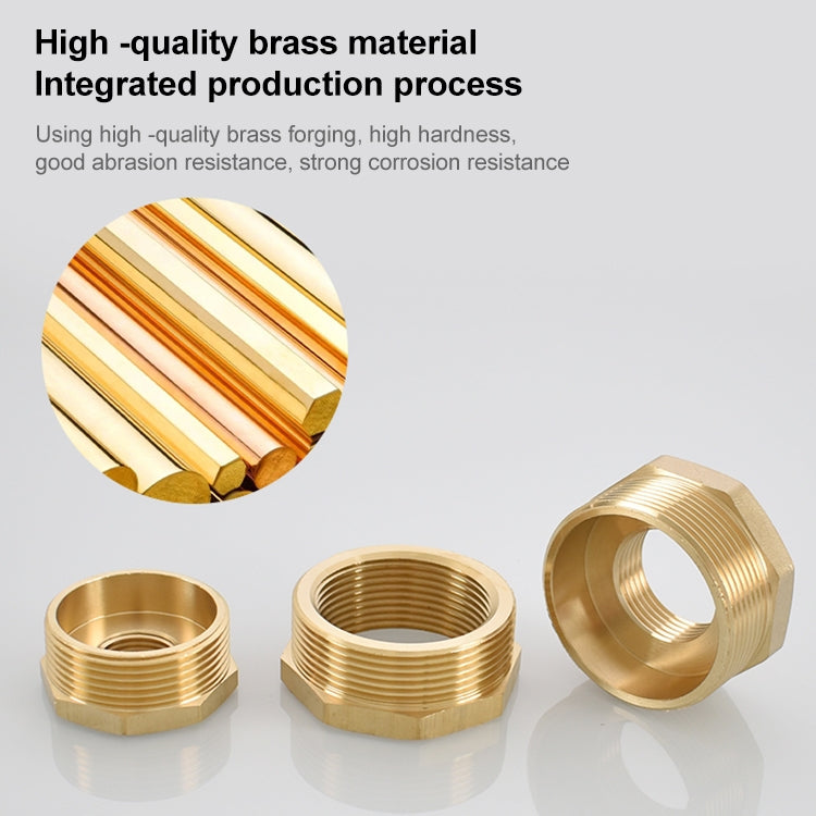 LAIZE 10pcs Compensation External Internal Connection Reducing Internal Thread External Thread, Caliber:2 Point-4 Point