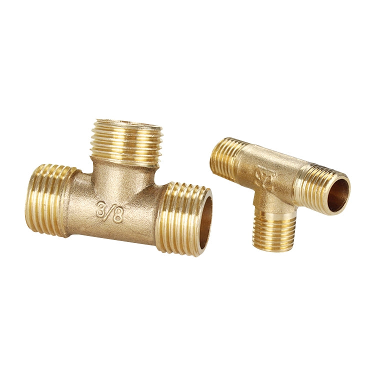 LAIZE External Thread Plumbing Copper Pipe Fittings, Caliber:3 Point