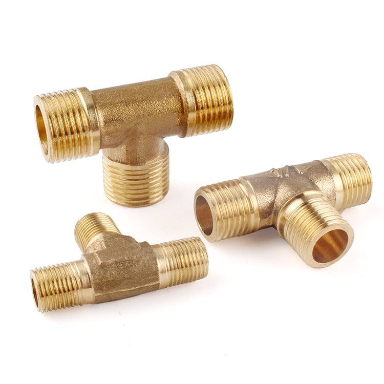 LAIZE External Thread Plumbing Copper Pipe Fittings, Caliber:3 Point