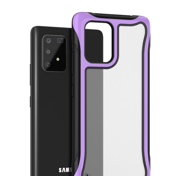 For Galaxy A91 Blade Series Transparent AcrylicProtective Case