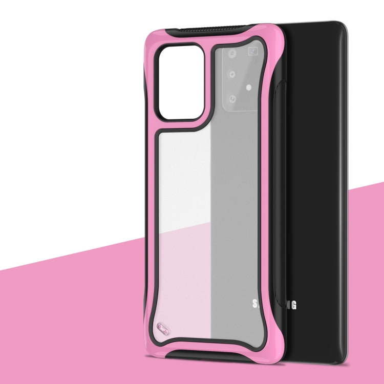 For Galaxy A91 Blade Series Transparent AcrylicProtective Case