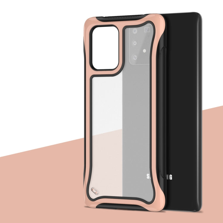 For Galaxy A91 Blade Series Transparent AcrylicProtective Case