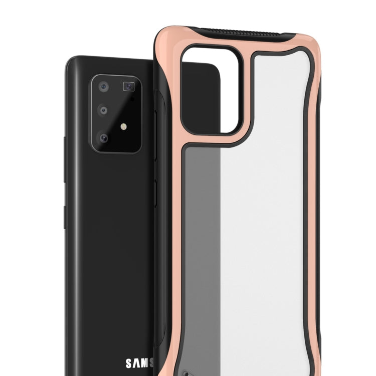 For Galaxy A91 Blade Series Transparent AcrylicProtective Case