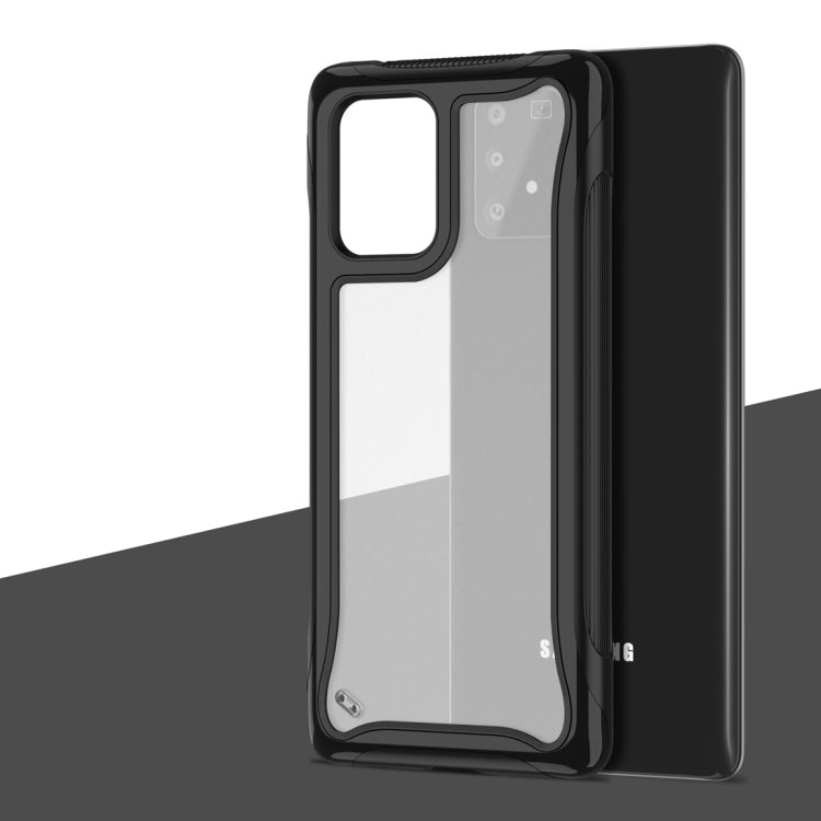 For Galaxy A91 Blade Series Transparent AcrylicProtective Case