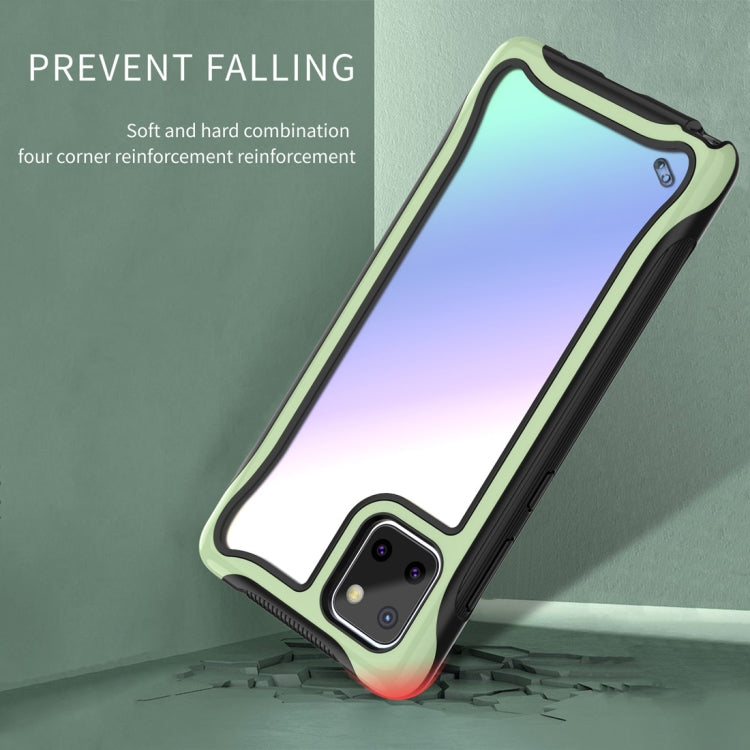 For Galaxy Note10 Lite Blade Series Transparent AcrylicProtective Case