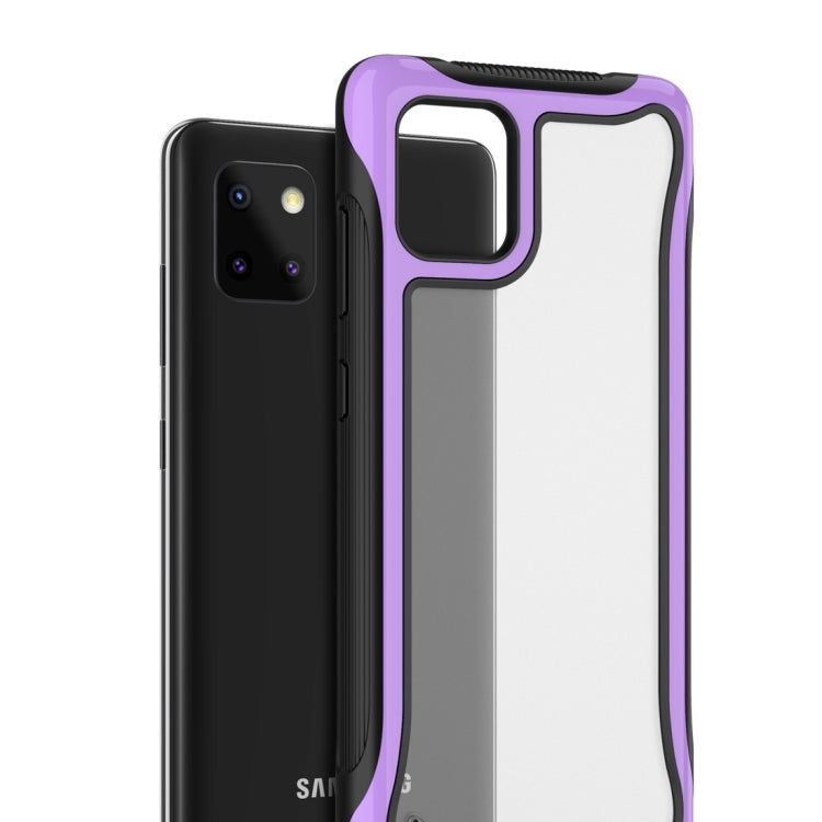 For Galaxy Note10 Lite Blade Series Transparent AcrylicProtective Case