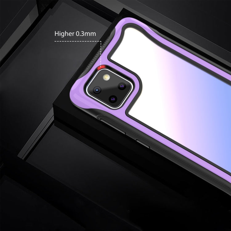 For Galaxy Note10 Lite Blade Series Transparent AcrylicProtective Case