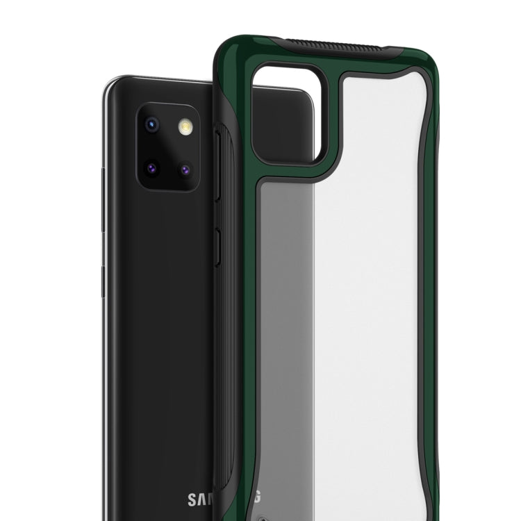 For Galaxy Note10 Lite Blade Series Transparent AcrylicProtective Case