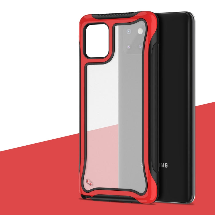 For Galaxy Note10 Lite Blade Series Transparent AcrylicProtective Case