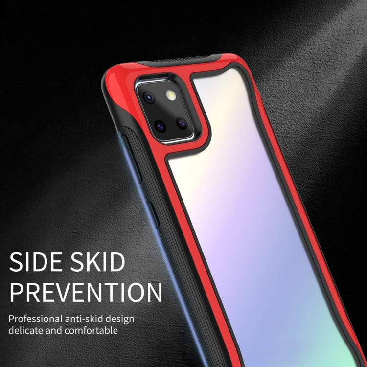 For Galaxy Note10 Lite Blade Series Transparent AcrylicProtective Case