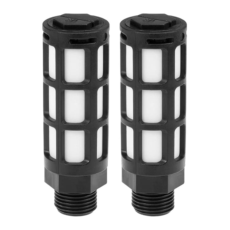 LAIZE Plastic Pneumatic Muffler, Caliber:3 Point