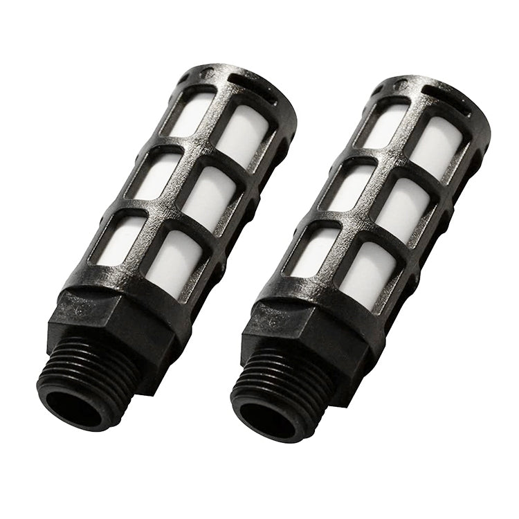 LAIZE Plastic Pneumatic Muffler, Caliber:4 Point