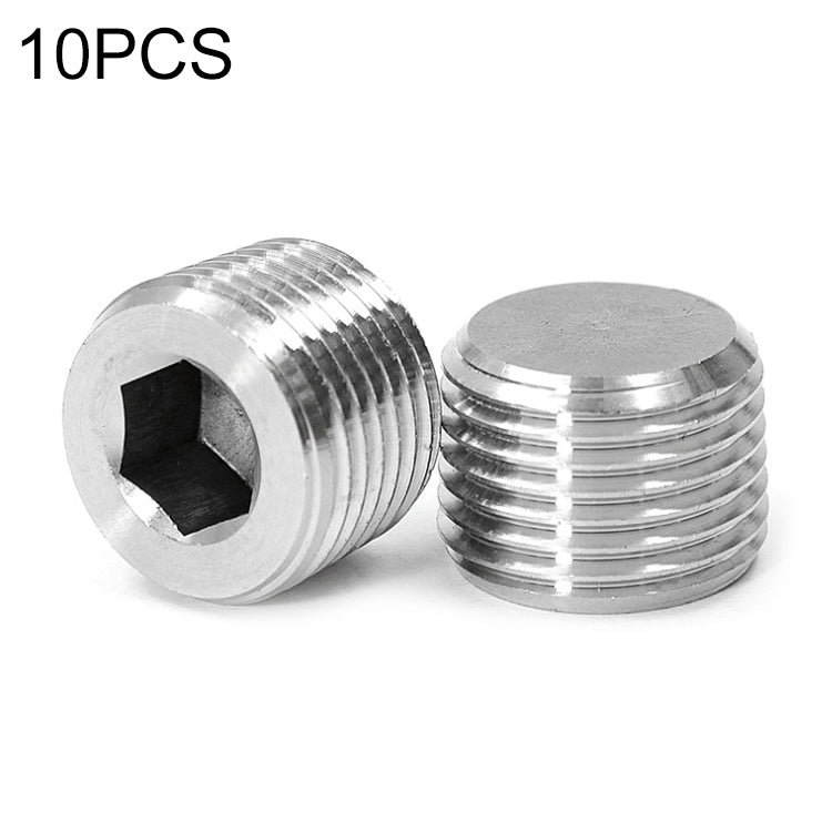 LAIZE 10pcs Iron Plug Connector Accessories, Caliber:6 Point