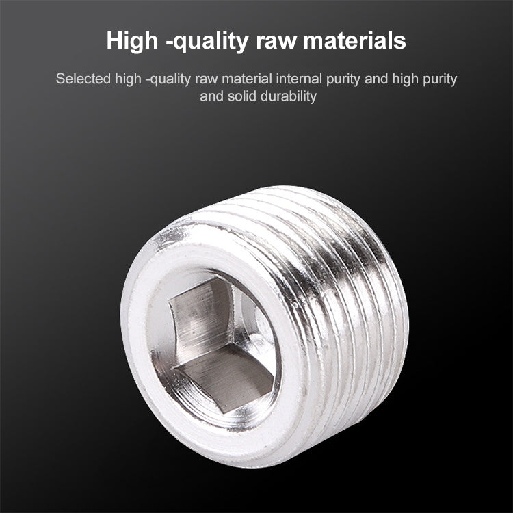 LAIZE 10pcs Iron Plug Connector Accessories, Caliber:6 Point