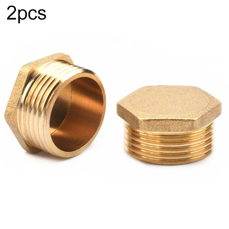 LAIZE 10pcs Hexagon Plug Male Thread, Caliber:4 Point