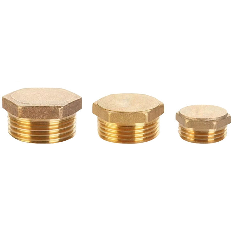 LAIZE 10pcs Hexagon Plug Male Thread, Caliber:4 Point