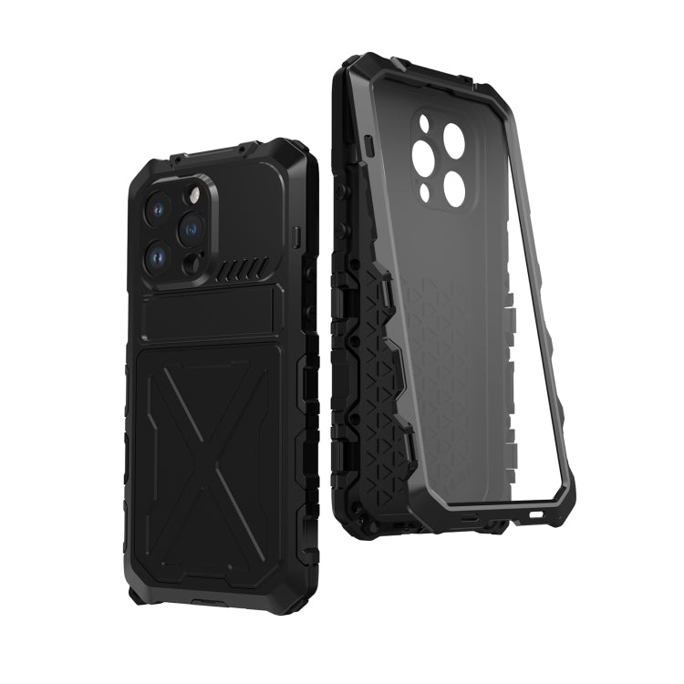 For iPhone 14 Pro Max R-JUST Life Waterproof Dustproof Shockproof Phone Case