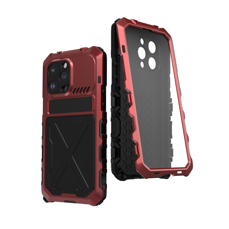 For iPhone 14 Pro R-JUST Life Waterproof Dustproof Shockproof Phone Case