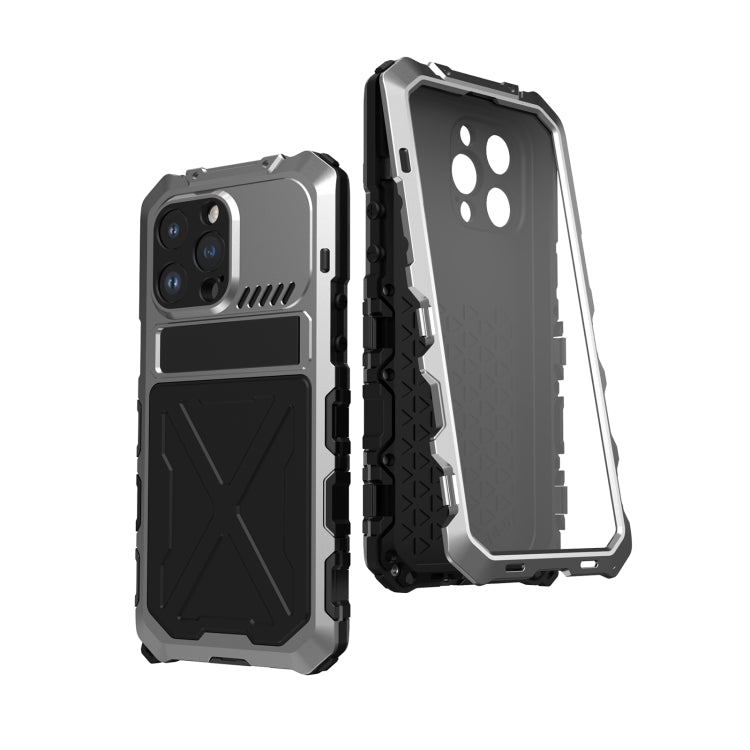For iPhone 14 Pro R-JUST Life Waterproof Dustproof Shockproof Phone Case
