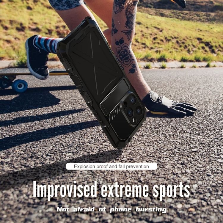 For iPhone 14 Pro R-JUST Life Waterproof Dustproof Shockproof Phone Case