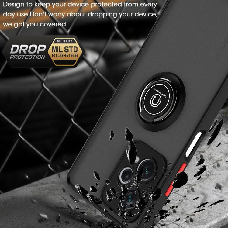 For Xiaomi Redmi Note 12 Pro+ China Q Shadow 1 Series TPU + PC Ring Holder Phone Case