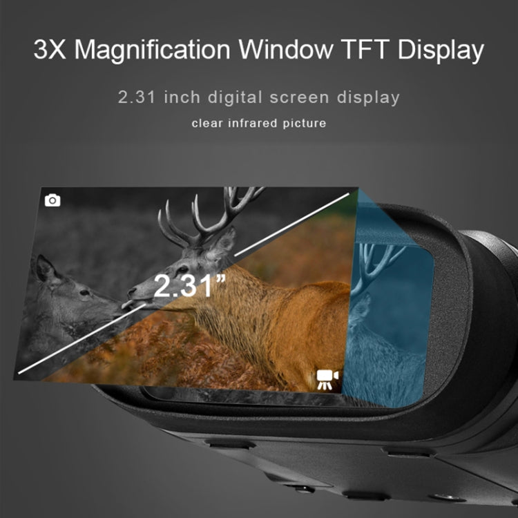 NV3180 Outdoor Hunting Starlight Level Sensor Digital Night Vision Binoculars