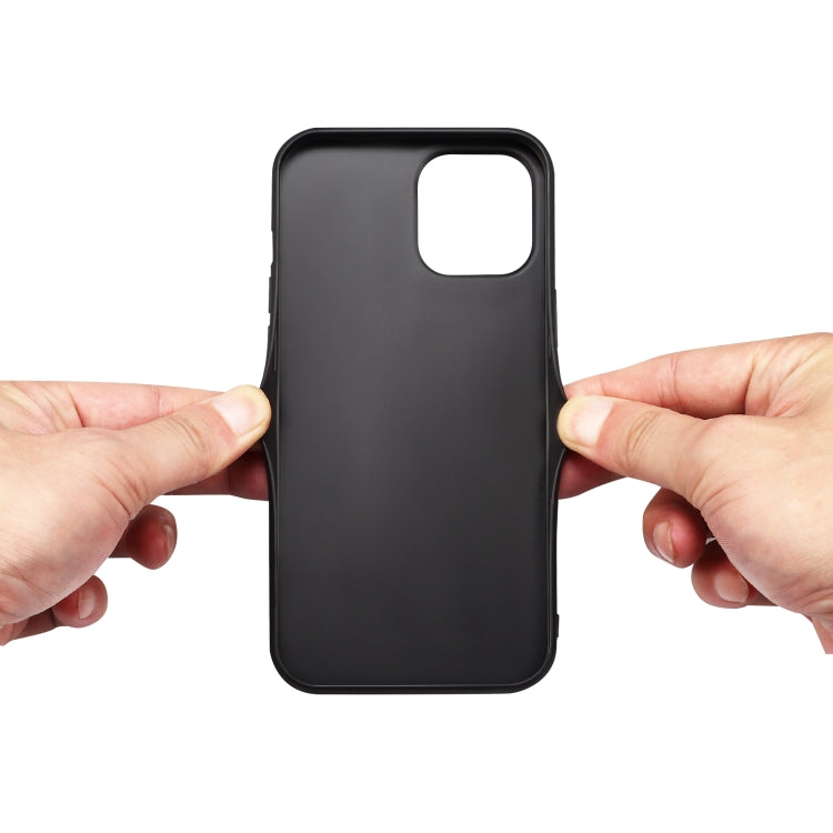 For iPhone 14 Plus Denior Oil Wax Cowhide Card Slot Phone Case