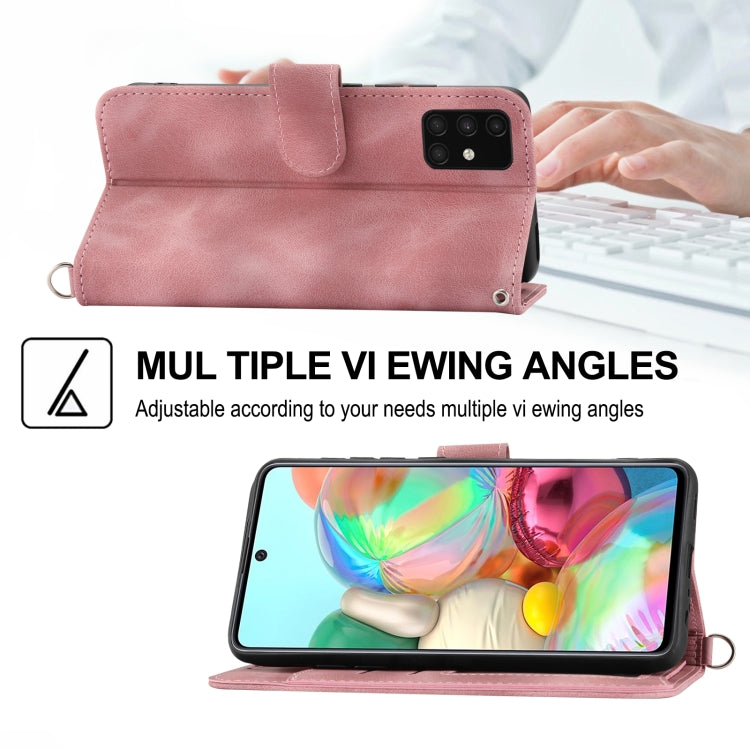 For Nothing Phone 1 Skin-feel Flowers Embossed Wallet Leather Phone Case