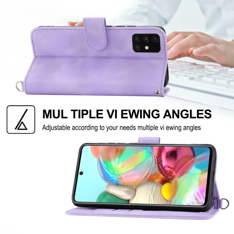 For Nothing Phone 1 Skin-feel Flowers Embossed Wallet Leather Phone Case