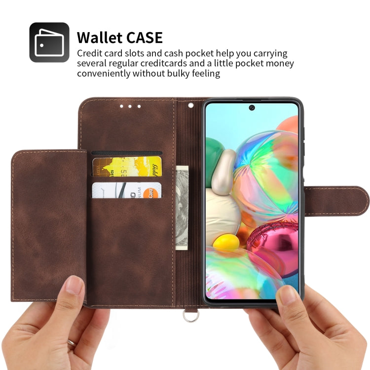 For Nothing Phone 1 Skin-feel Flowers Embossed Wallet Leather Phone Case