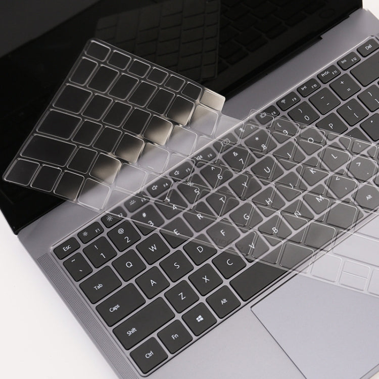For Huawei MateBook D 14 inch Transparent and Dustproof TPU Laptop Keyboard Protective Film