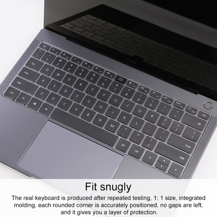 For Huawei MateBook D 14 inch Transparent and Dustproof TPU Laptop Keyboard Protective Film
