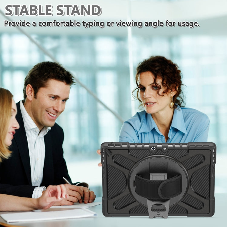 For MicroSoft Surface Pro 9 Rotatable Kickstand Grip Shockproof Tablet Case