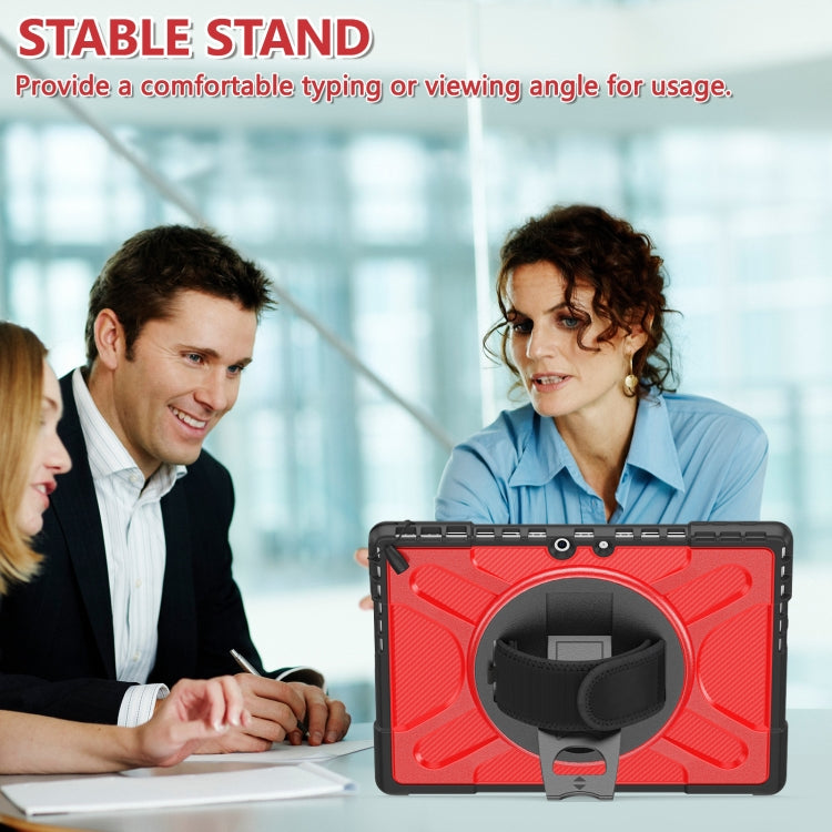 For MicroSoft Surface Pro 9 Rotatable Kickstand Grip Shockproof Tablet Case