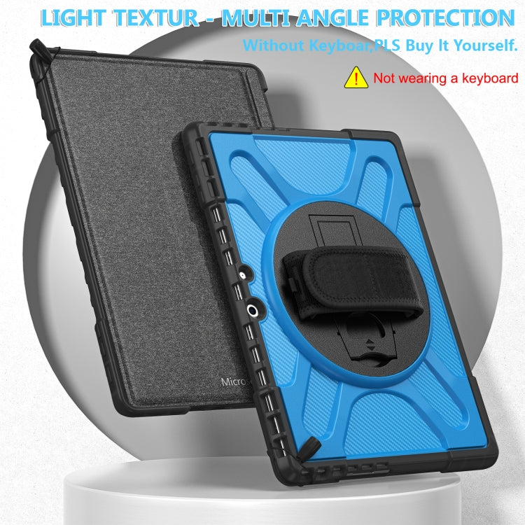 For MicroSoft Surface Pro 9 Rotatable Kickstand Grip Shockproof Tablet Case