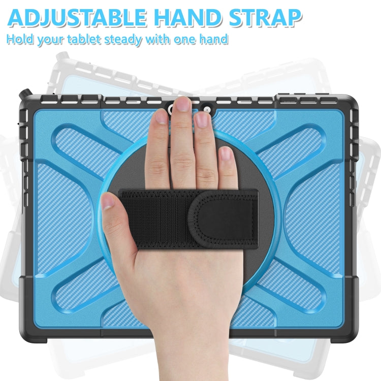For MicroSoft Surface Pro 9 Rotatable Kickstand Grip Shockproof Tablet Case