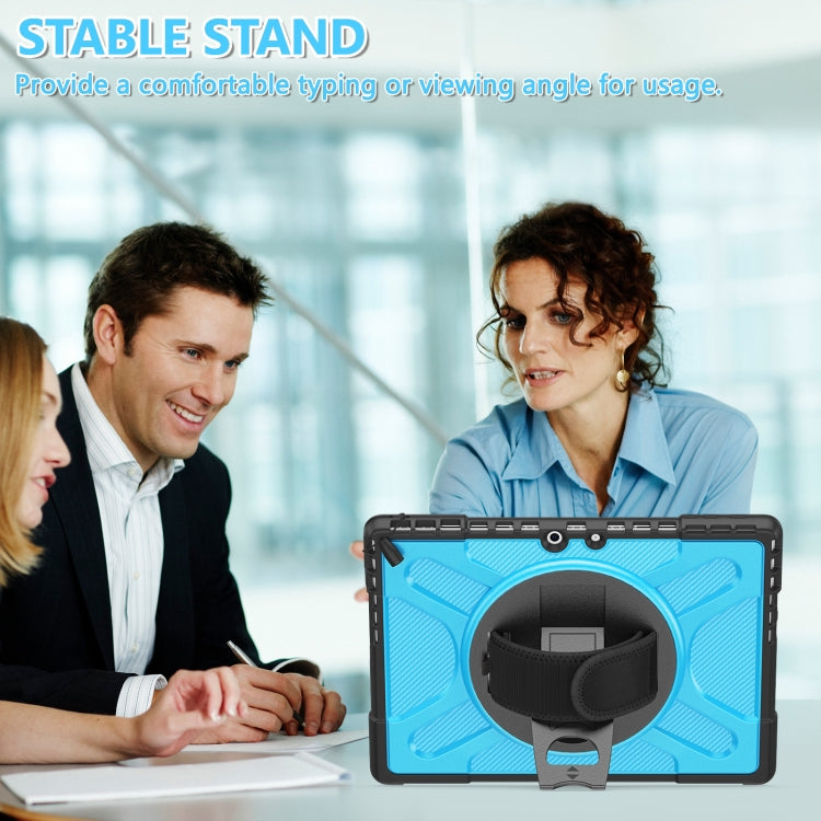 For MicroSoft Surface Pro 9 Rotatable Kickstand Grip Shockproof Tablet Case
