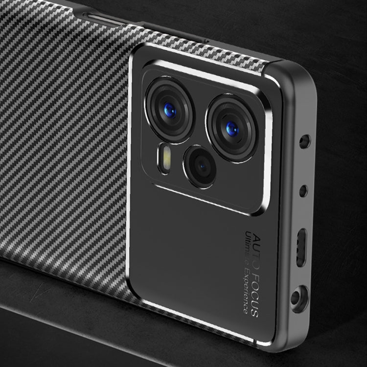 For Xiaomi Redmi Note 12 Pro 5G China / Global / Poco X5 Pro Carbon Fiber Texture Shockproof TPU Phone Case