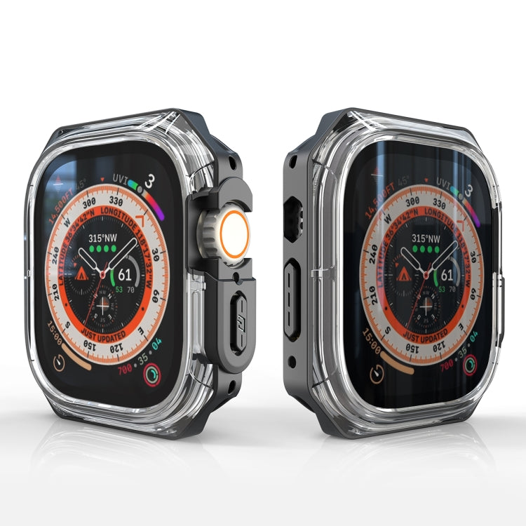 For Apple Watch Ultra 49mm / Ultra 2 49mm Double Color Armor Shockproof Case