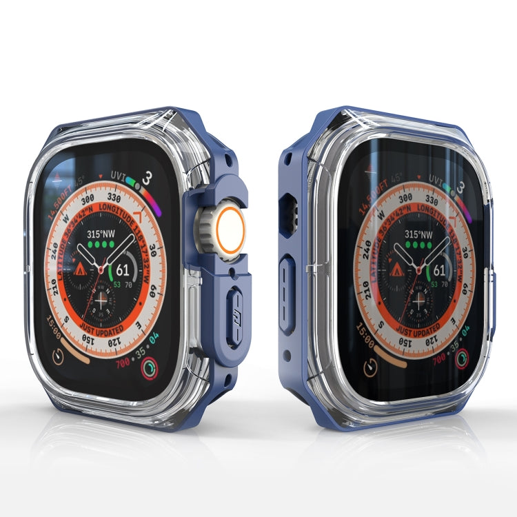 For Apple Watch Ultra 49mm / Ultra 2 49mm Double Color Armor Shockproof Case