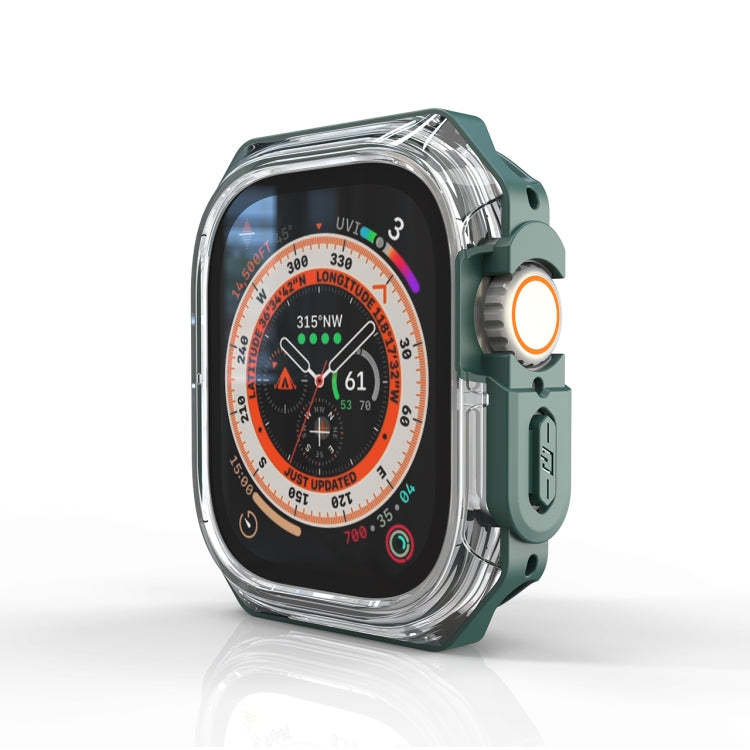 For Apple Watch Ultra 49mm / Ultra 2 49mm Double Color Armor Shockproof Case