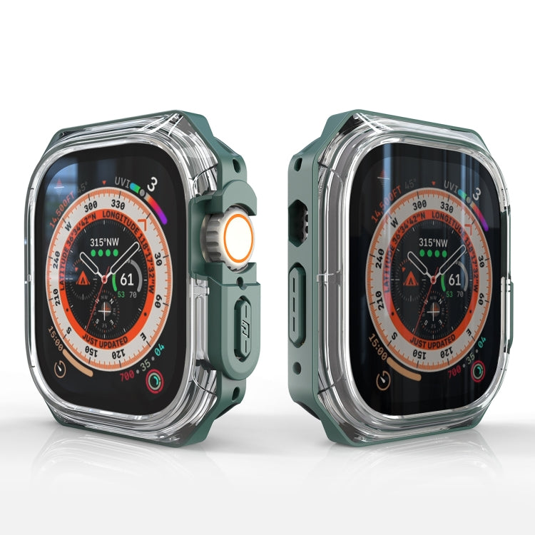 For Apple Watch Ultra 49mm / Ultra 2 49mm Double Color Armor Shockproof Case