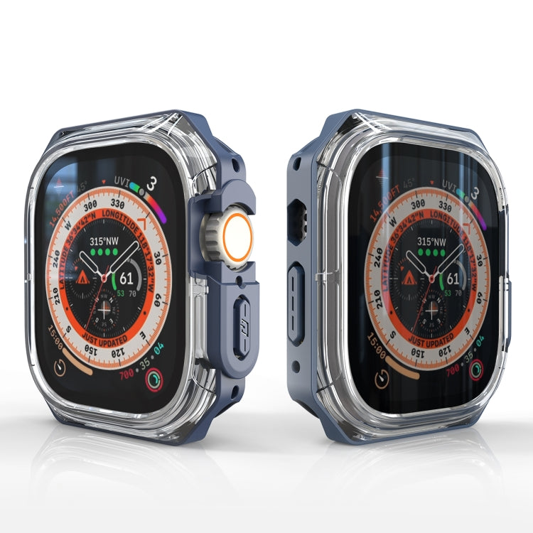 For Apple Watch Ultra 49mm / Ultra 2 49mm Double Color Armor Shockproof Case